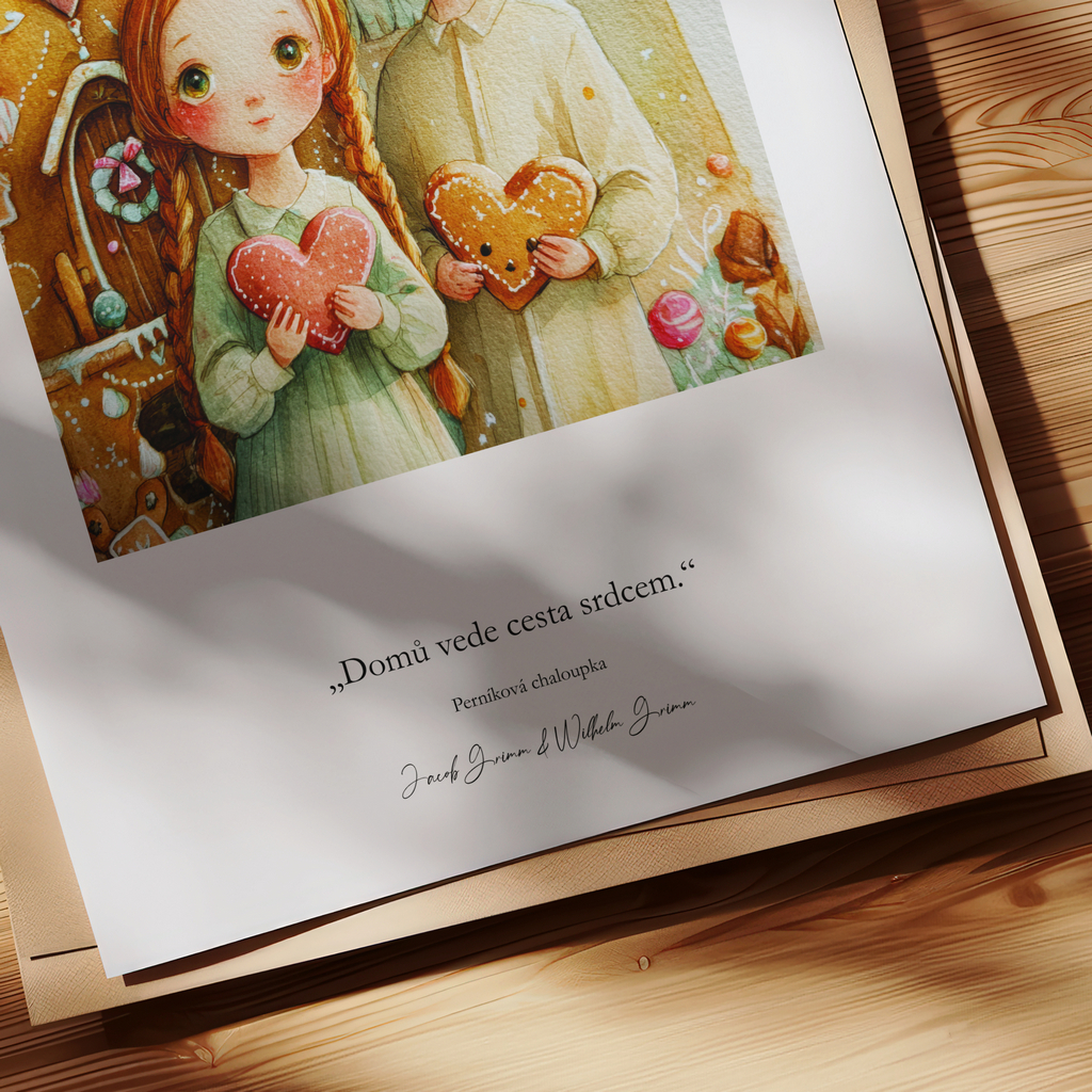 detsky plakat pernikova chaloupka2